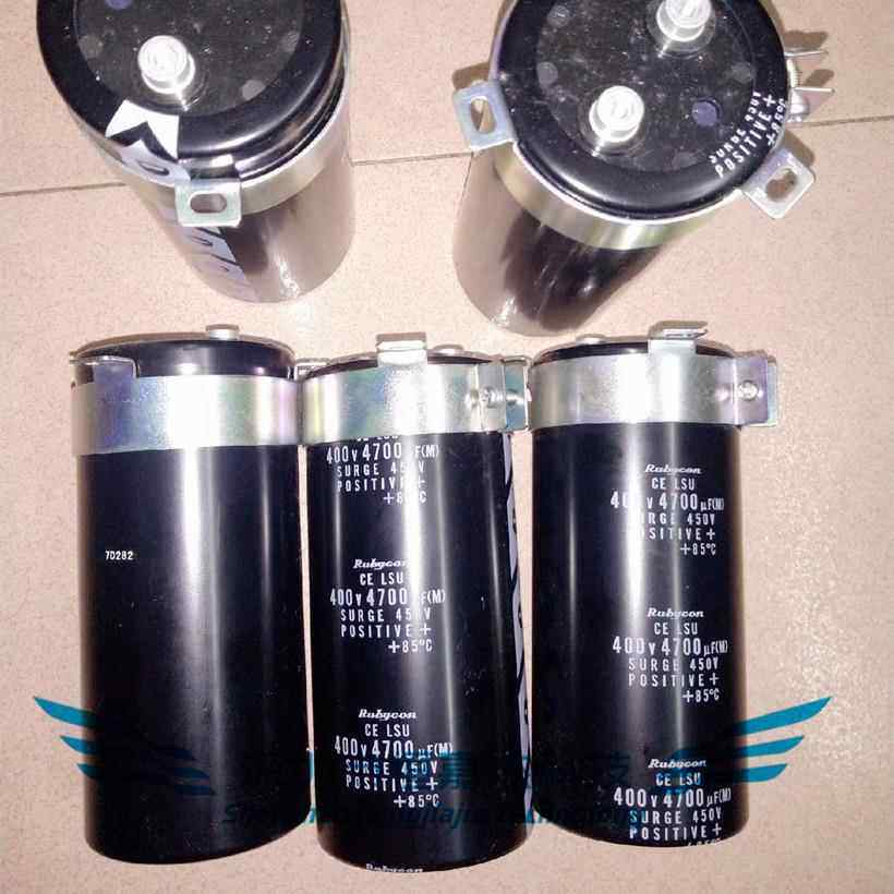 全新进口电解电容400V4700UF 65X150 LSU日本红宝石rubycon 包邮