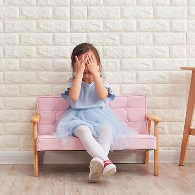 儿童实木沙发小凳子儿沙区园发幼儿阅童读可爱宝宝靠背椅小孩XWY