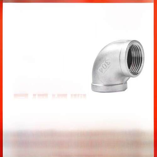 304不锈钢内线弯头90度内螺纹螺纹直角连接弯头水管管道4点316L