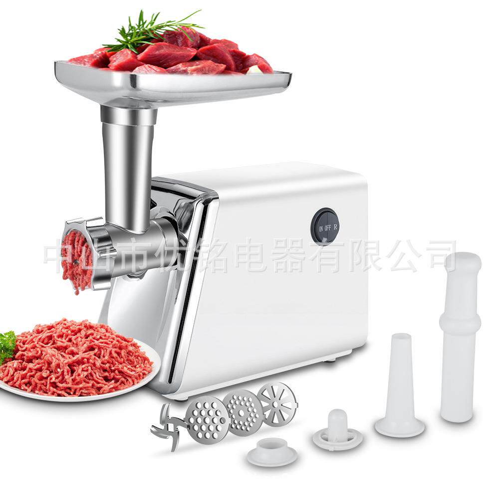 MeatGrinder工厂小型家用绞肉机电动碎肉打肉机灌肠机全自动