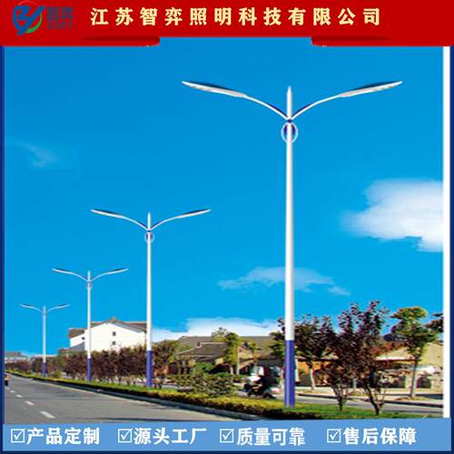 厂家直销双臂户外照明道路灯LED大气美观LED路灯扬州路灯厂家
