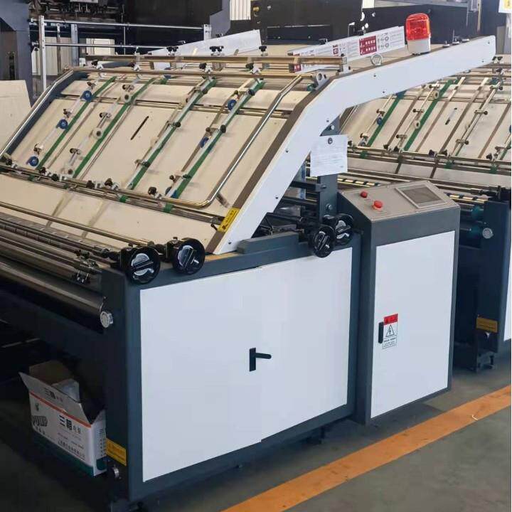 半自动裱纸机覆面机印后加工贴合彩面Semi-automaticlaminating