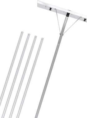 SnowRoofRake20ftExtendableAluminumSnowRakeW/25inch