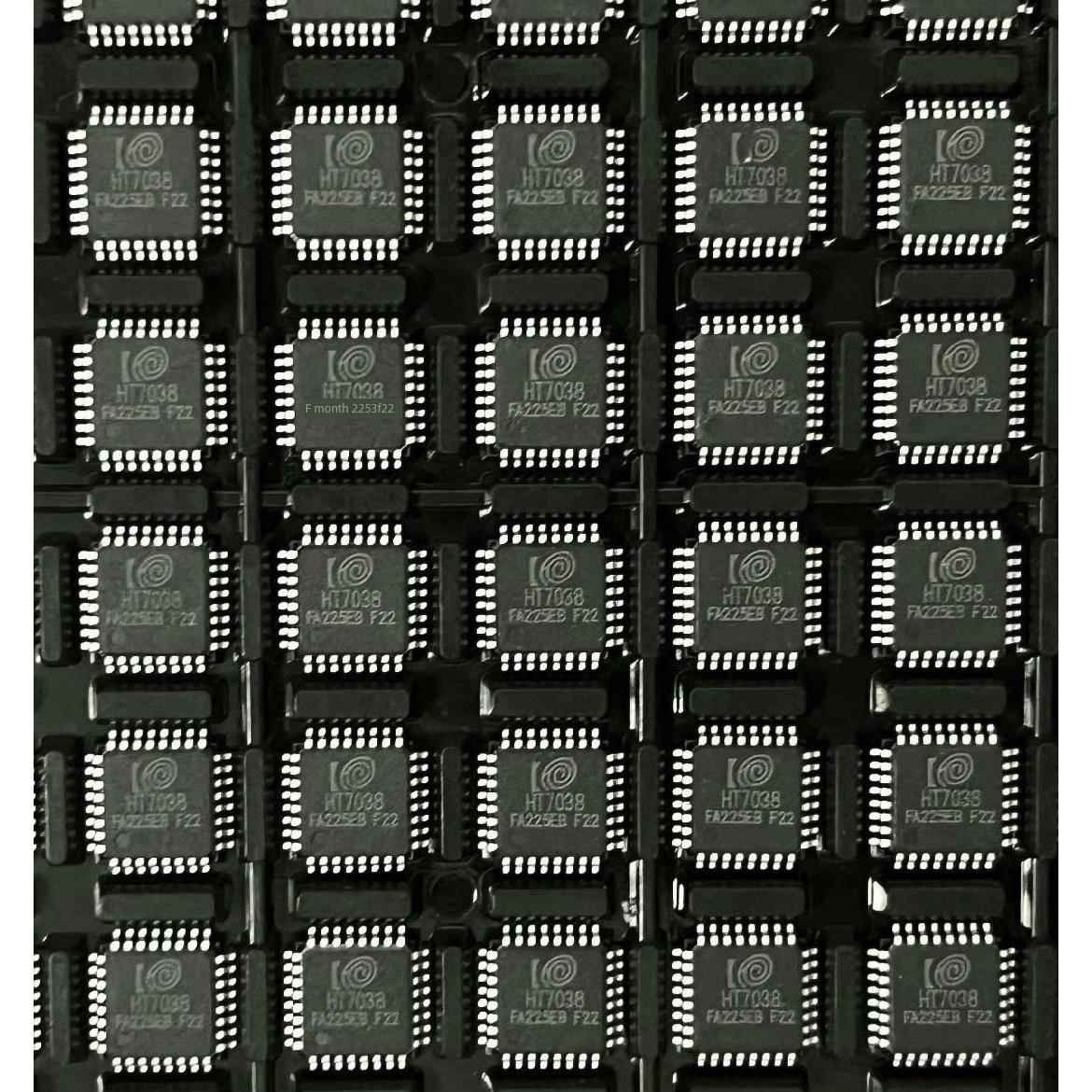 HT7038 HT7036 LQFP32多功能高精度三相电能专用计量芯片全新原装