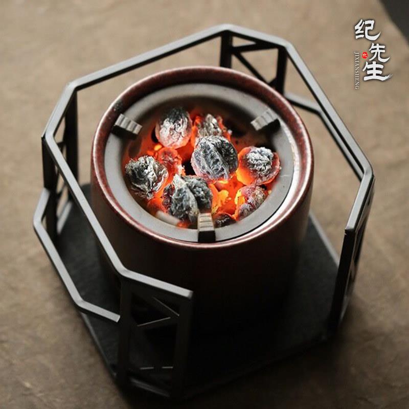碳炉底炭火炉子煮茶烧炭围炉煮茶炉煮茶器煮茶壶罐罐茶煮茶器小型