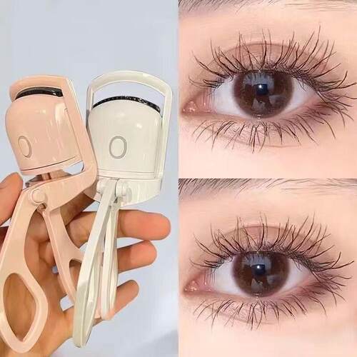 【Free Charging Cable】Electric Heated Eyelash Curler, Recha