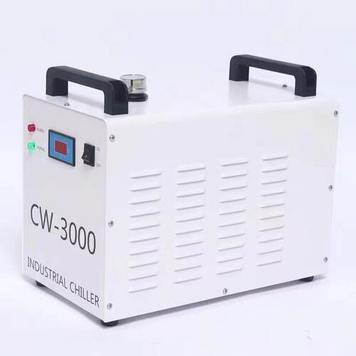 二氧化碳风冷式工业冷水机厂家cw3000小型激光切割雕刻机冰水系统