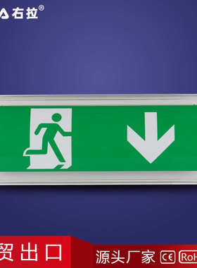 消防应急指示灯指示牌标志灯 持续型非持续性通用Emergency light