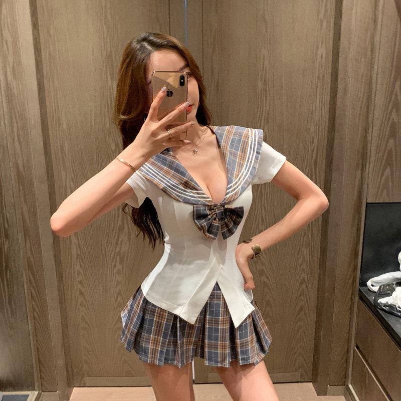 夜总店女装减龄制服套装性感足浴技师工作服柔式足疗女衣服