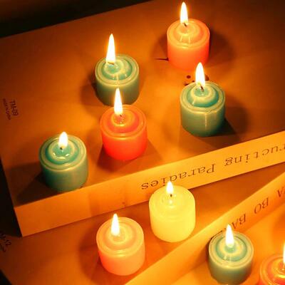 12pcs romantic confession proposal candles creative color sm