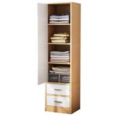 衣柜简易小户型家用收纳柜多层卧室出租房储物柜组装 衣橱