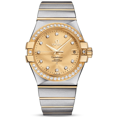 [9.8新]欧米茄公价105300星座自动机械男表123.25.35.20.58.001