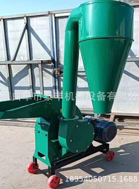 沙克龙草料粉碎机 养殖场猪饲料打糠机 家用小型花生秸秆粉末机