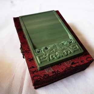 正品 砚台松价花砚饕餮砚砚歙砚特包端邮送实墨初学抄经磨墨书法绘