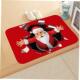 圣诞节圣诞老人麋鹿地垫卧室浴室家居吸水防滑脚垫Christmas mat