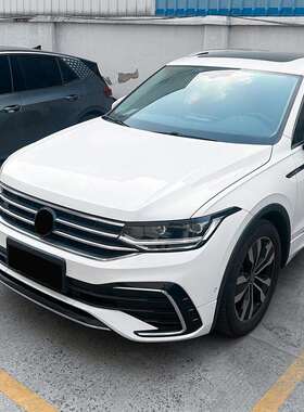 适用途观Tiguan MK2.5 2021-2023前大灯灯眉车贴外饰跨境改装