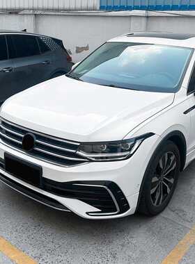 适用途观Tiguan MK2.5 2021-2023前大灯灯眉车贴外饰跨境改装