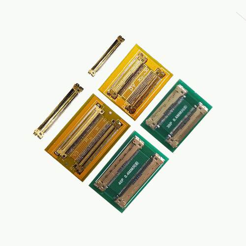 EDP转接线头IPEX屏线连接器30/40pin脚位20454/55/25母座对接插头