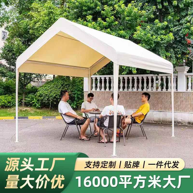 户外帐篷遮阳伞网红集市摆摊用棚夜市商用防雨简易活动四脚角雨棚