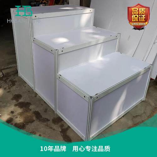 八棱柱高低产品展高低柜标摊配柜套高柜矮柜ZVM展示览展示柜