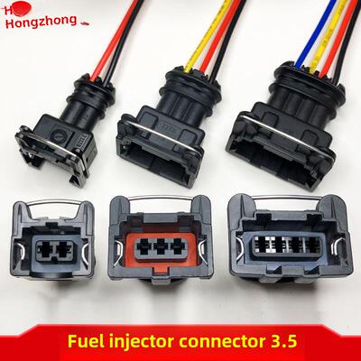 节气门传感器插头2P汽车油嘴连接器线束防水连接器4孔Dj7021A-3.5