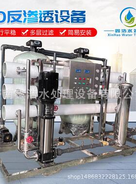 大型工业RO反渗透设备配套蒸汽锅炉用纯水机商用水处理过滤软水器