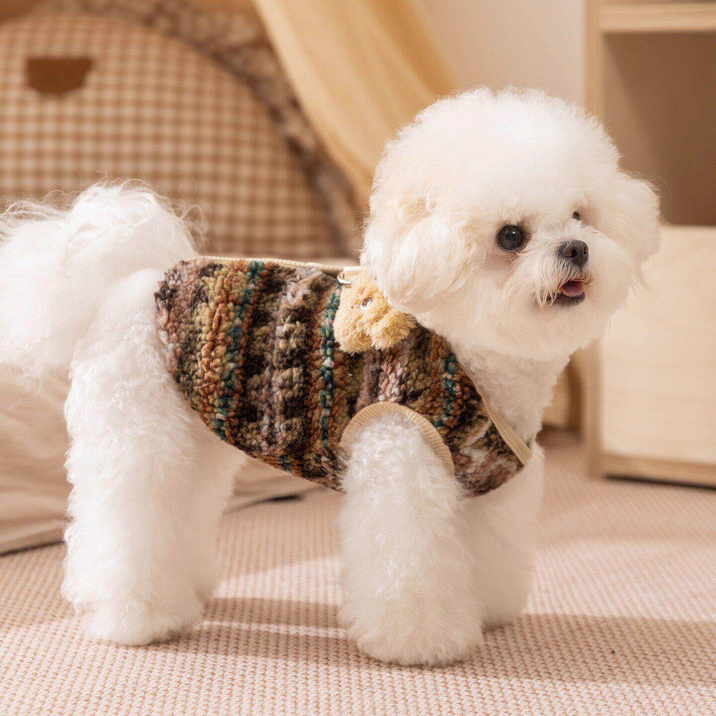 小狗衣服比熊泰迪雪纳瑞小型犬宠物狗狗衣服2025新款秋冬装