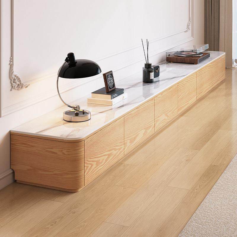 电视实木柜茶几组合客厅家用2025年新款落地储物柜岩板电视机柜子,住宅家具,电视柜,淘宝优惠券,粉丝福利购,淘宝优惠卷