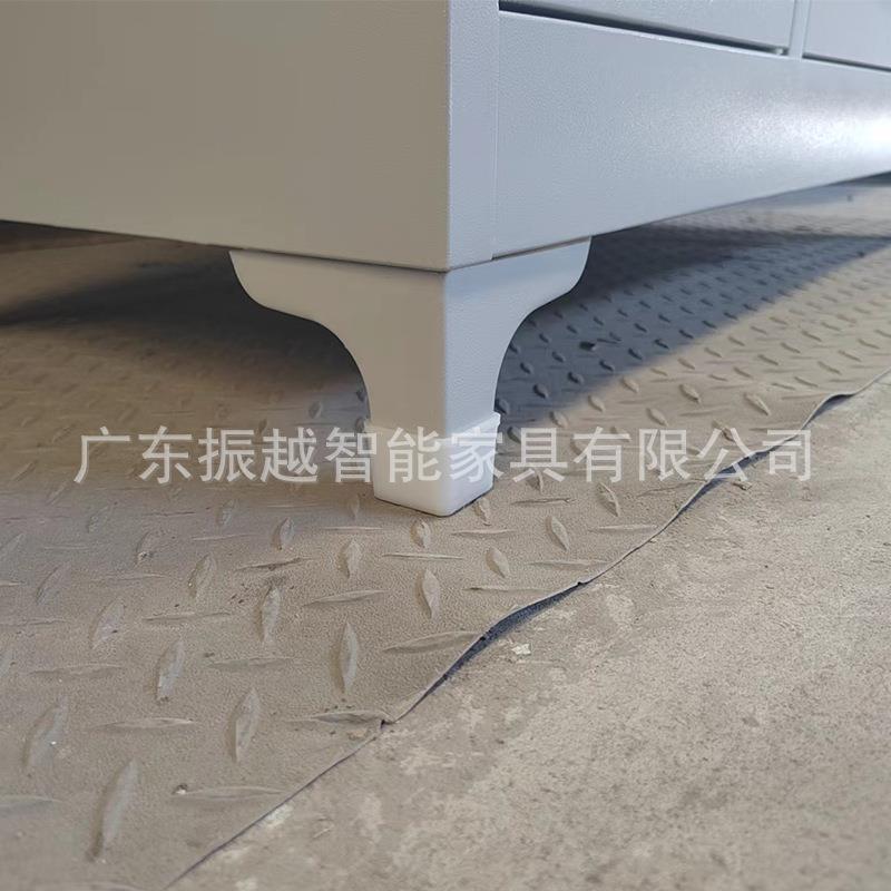 钢制更衣柜员工柜铁皮储物柜宿舍浴室带脚带锁六门换衣存包柜鞋柜