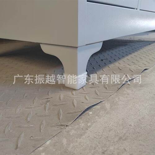 钢制更衣柜员工柜铁皮储物柜宿舍浴室带脚带锁六门换衣存包柜鞋柜