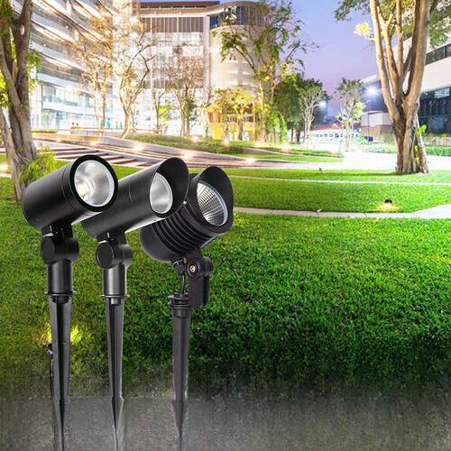 LED户外防水射树灯24V/220V照树灯公园别墅庭院花园景观草坪射灯