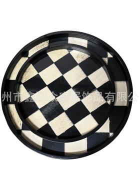 聚众盘轻奢钢琴烤漆仿马纳中古托棋盘格家居售楼处毛样NEW板间收