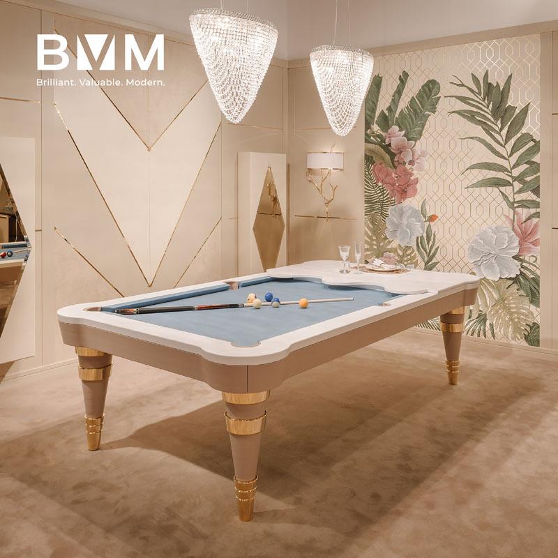 特蕾莎轻奢家用台球桌标准成人桌球台美式黑八花式九球高端！