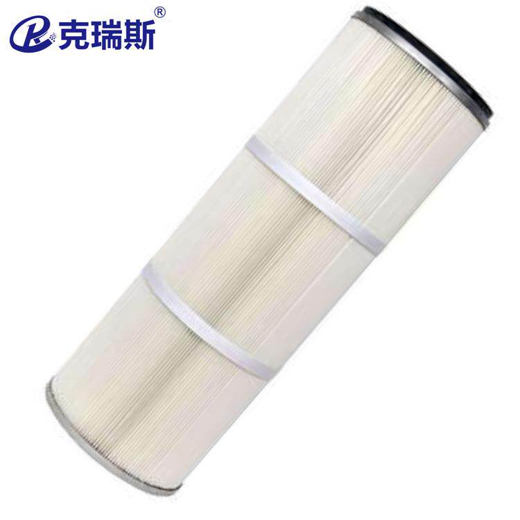 克斯瑞工业螺杆尘滤除芯油雾烟尘净化5机滤芯WSZ木浆纸质除尘32×