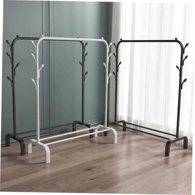 挂衣杆子12 Hook Hanging Pole Rack Clothes Hanger Coat stand