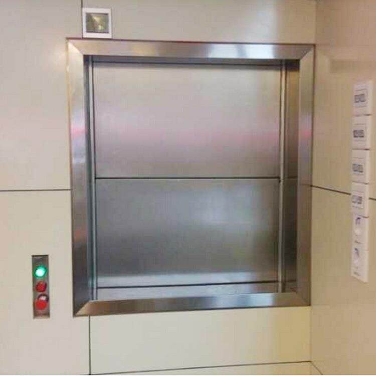 浙江宁波厂价传菜梯导轨式液压升降机酒店用窗台式自动传菜机