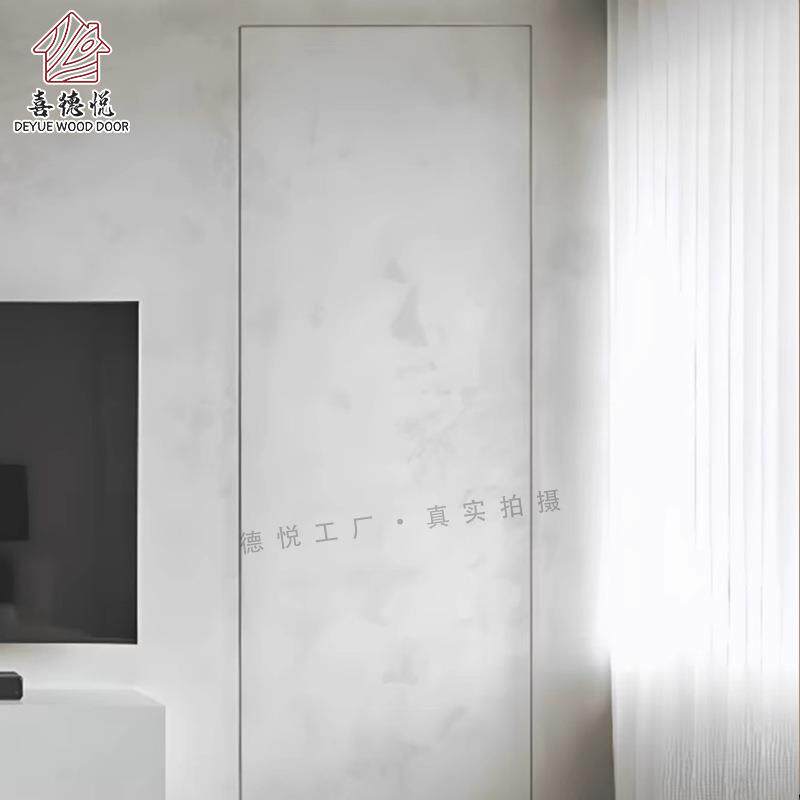 南京实木隐形门极简窄框隐形门现代简约免漆门一门到顶