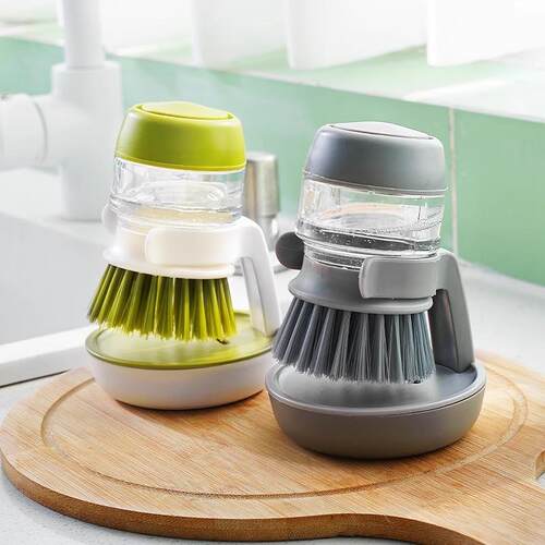 Special pot-cleaning brush for washing pots and dishes, desi