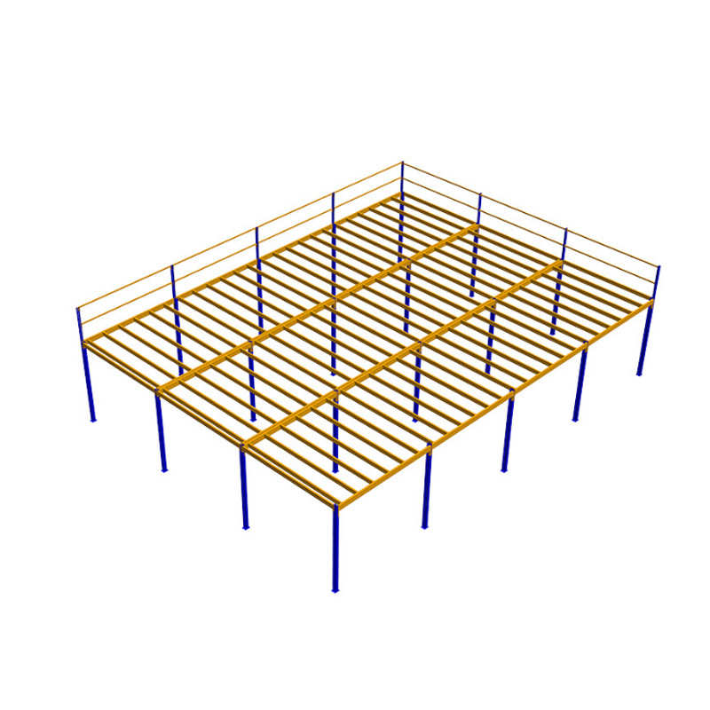 加厚 货架二层双层仓储式货架钢结构重型定制重型平台阁楼阁楼
