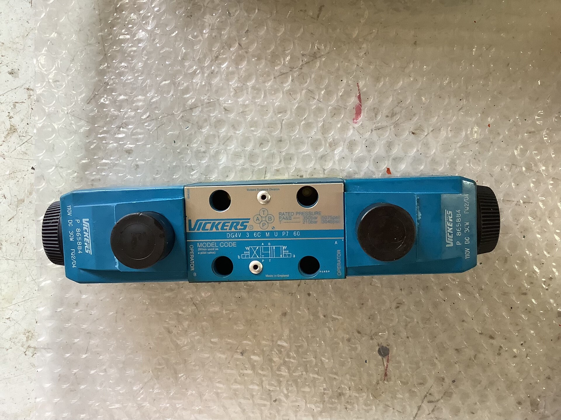 威格士电磁阀  工厂备用库存  图片实物 运费到付   议价