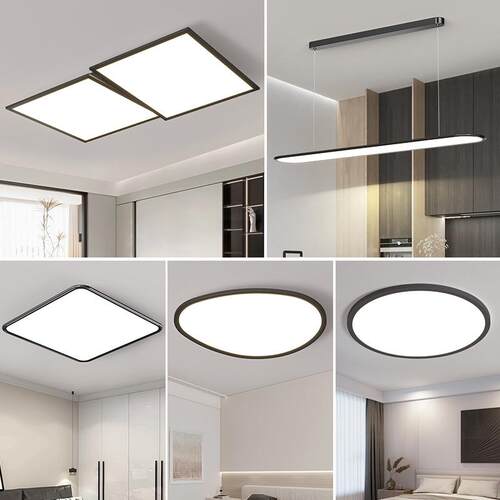 【严选】led魔方全光谱艺术吸顶灯具长方形现代简约大气新款套餐