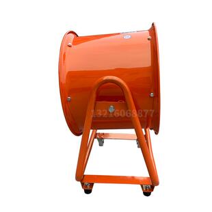 400mm16寸 4工业管道通风机0.75kw 手推式 便携移动轴流风机CTF4