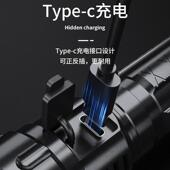 新款 USB充电圆激光强光铝合金P50手电筒伸缩迷你变焦远射户外 热卖