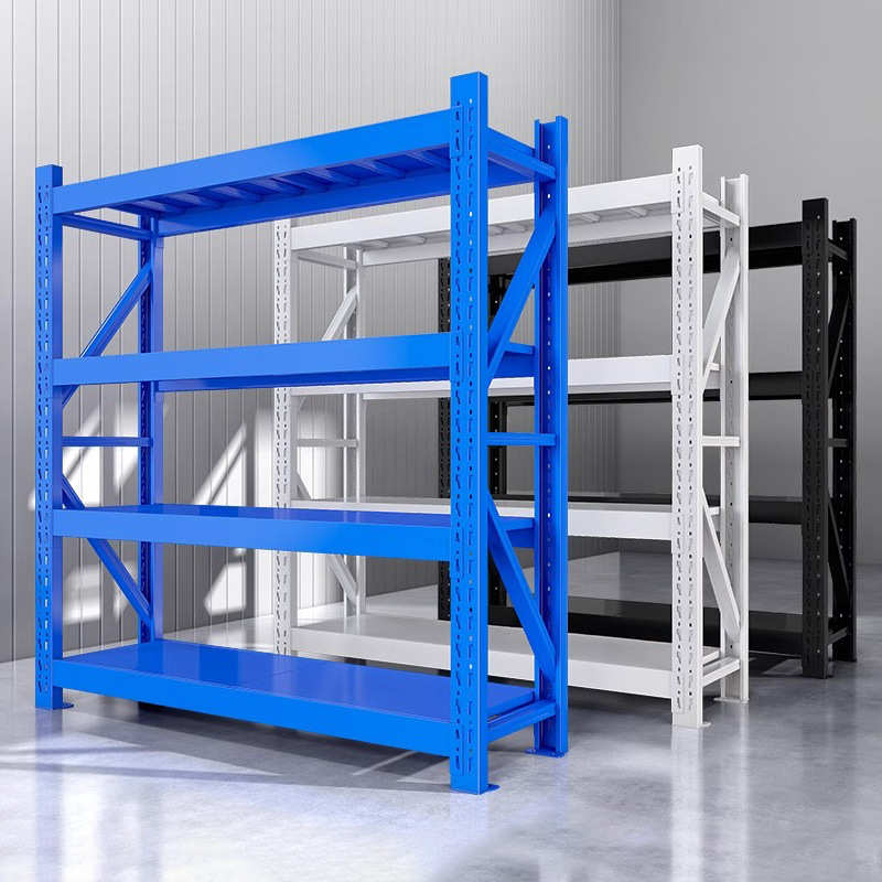 厂家供应Q235冷轧钢层板货架仓库多层货架库房加厚2米仓储置物架