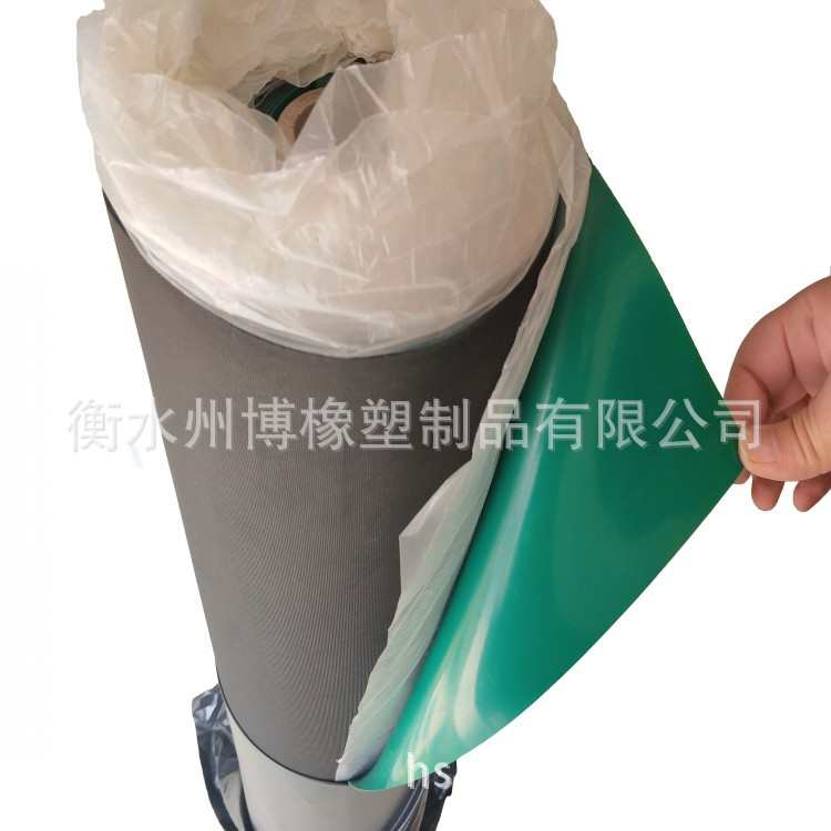 绿色绝缘橡胶垫5mm 变电站高压绝缘橡胶板35kv 黑色高压绝缘胶板