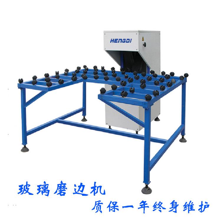 恒迪小型玻璃机械玻璃磨边机SM95砂带磨边机