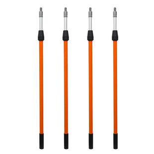 2.4 m4.8m玻璃纤维伸杆铝长合WKG金伸缩缩杆延杆