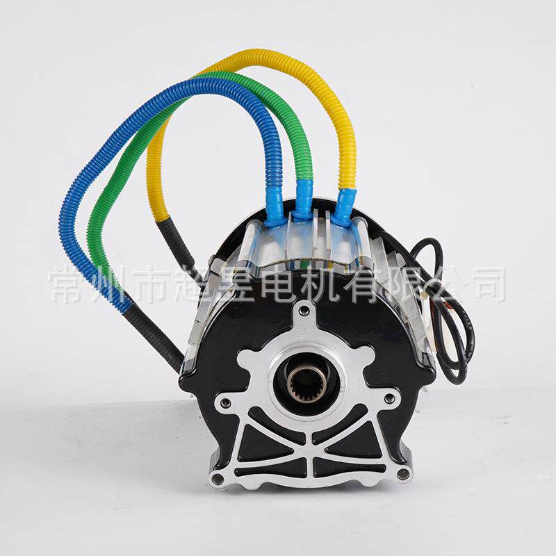 电动车配件永磁无刷直流大功率三轮车变档电机配件48V60V72V2500W