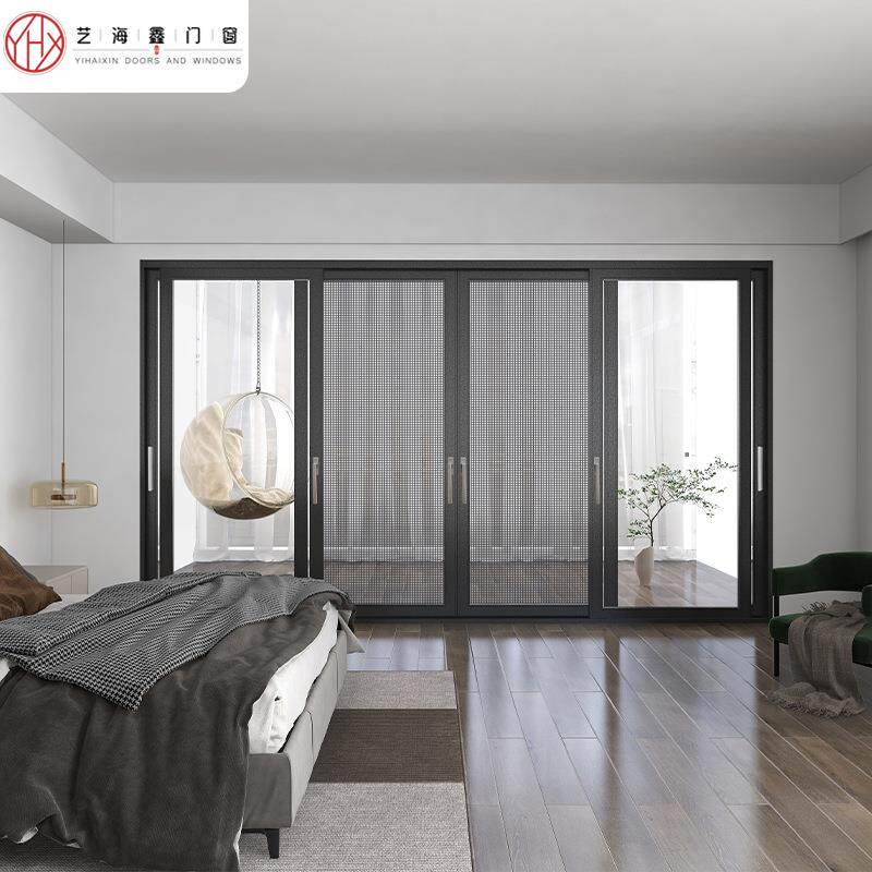 澳洲出口推拉门AS2047澳标认证重型推拉门铝合金玻璃滑动移门外贸