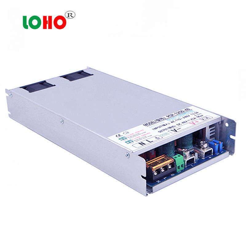 PFC主动式1U超薄0~150V110V80V72V60V48V36V24V1200W工控开关电源